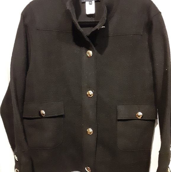 JONES NY wool sweater coat MP - Picture 5 of 7